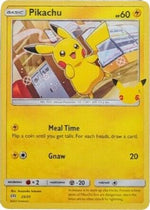 Pikachu - 25/25 25/25 - McDonalds 25th Anniversary Promos Holofoil - Poke-Collect