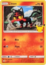 Litten - 15/25 15/25 - McDonalds 25th Anniversary Promos Holofoil - Poke-Collect