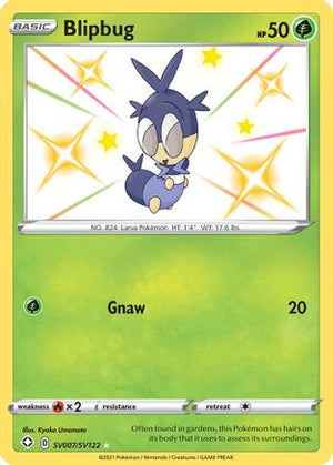 Blipbug SV007/122 - Shining Fates Shiny Vault Holofoil - Poke-Collect