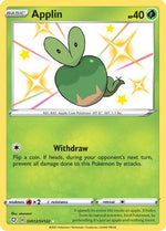 Applin SV012/122 - Shining Fates Shiny Vault Holofoil - Poke-Collect