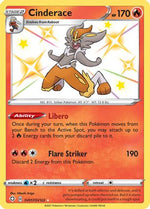 Cinderace SV017/122 - Shining Fates Shiny Vault Holofoil - Poke-Collect