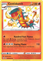 Centiskorch SV019/122 - Shining Fates Shiny Vault Holofoil - Poke-Collect