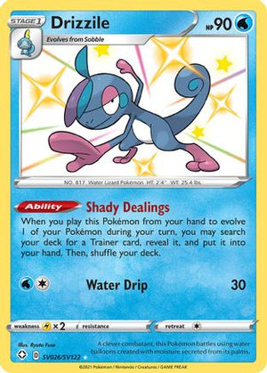 Drizzile SV026/122 - Shining Fates Shiny Vault Holofoil - Poke-Collect