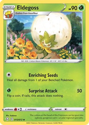 Eldegoss 15/72 - Shining Fates - Poke-Collect