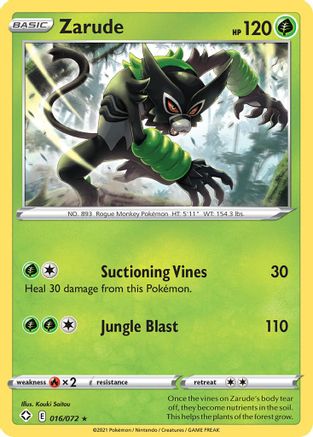 Zarude 16/72 - Shining Fates - Poke-Collect