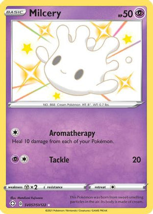 Milcery SV057/122 - Shining Fates Shiny Vault Holofoil - Poke-Collect