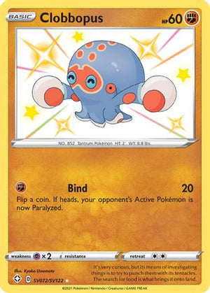 Clobbopus SV072/122 - Shining Fates Shiny Vault Holofoil - Poke-Collect