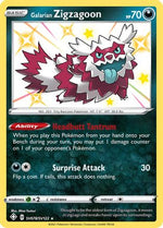 Galarian Zigzagoon SV078/122 - Shining Fates Shiny Vault Holofoil - Poke-Collect