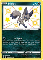 Nickit SV081/122 - Shining Fates Shiny Vault Holofoil - Poke-Collect