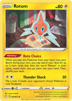Rotom 34/72 - Shining Fates - Poke-Collect