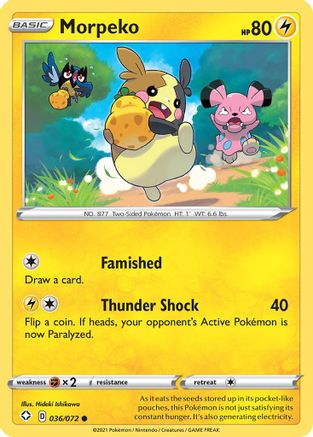 Morpeko (036) 36/72 - Shining Fates - Poke-Collect
