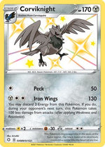 Corviknight SV089/122 - Shining Fates Shiny Vault Holofoil - Poke-Collect