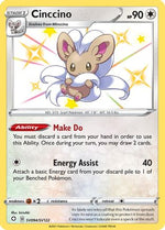 Cinccino SV094/122 - Shining Fates Shiny Vault Holofoil - Poke-Collect