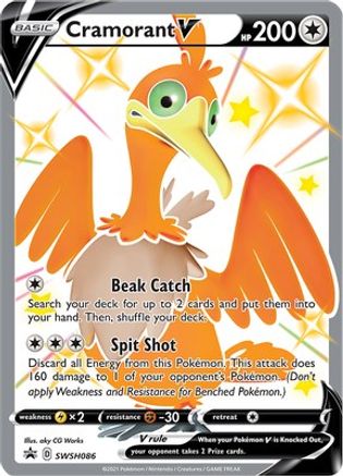 Cramorant V - SWSH086 SWSH086/307 - SWSH Sword & Shield Promo Cards Holofoil - Poke-Collect