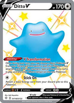 Ditto V SV118/122 - Shining Fates Shiny Vault Holofoil - Poke-Collect