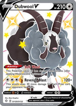 Dubwool V SV120/122 - Shining Fates Shiny Vault Holofoil - Poke-Collect