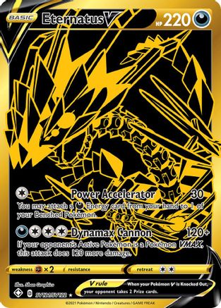 Eternatus V SV121/122 - Shining Fates Shiny Vault Holofoil - Poke-Collect
