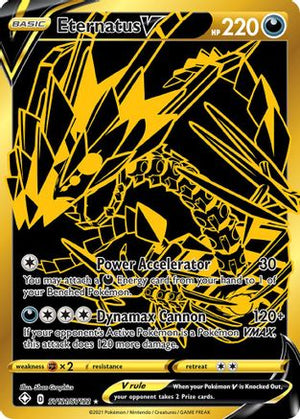 Eternatus V SV121/122 - Shining Fates Shiny Vault Holofoil - Poke-Collect