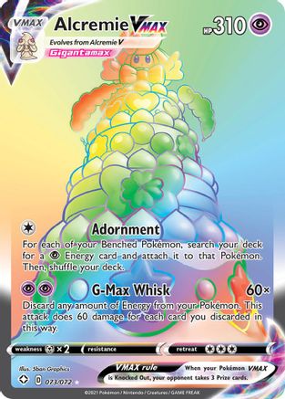 Alcremie VMAX (Secret) 73/72 - Shining Fates Holofoil - Poke-Collect