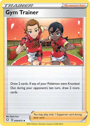 Gym Trainer 59/72 - Shining Fates Reverse Holofoil - Poke-Collect