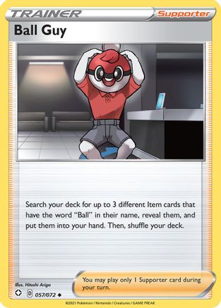 Ball Guy 57/72 - Shining Fates - Poke-Collect