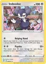 Indeedee 56/72 - Shining Fates Reverse Holofoil - Poke-Collect