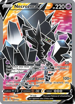 Necrozma V (Full Art) 149/163 - SWSH05 Battle Styles Holofoil - Poke-Collect