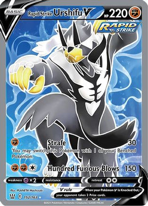 Rapid Strike Urshifu V (Full Art) 152/163 - SWSH05 Battle Styles Holofoil - Poke-Collect