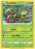 Carnivine 9/163 - SWSH05 Battle Styles Reverse Holofoil - Poke-Collect