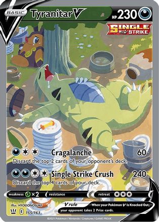 Tyranitar V 155/163 - Battle Styles Holofoil - Poke-Collect