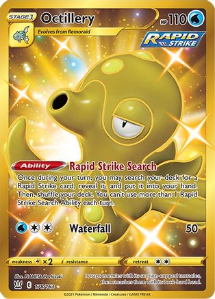 Octillery (Secret) 178/163 - SWSH05 Battle Styles Holofoil - Poke-Collect