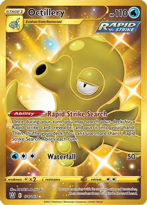 Octillery (Secret) 178/163 - SWSH05 Battle Styles Holofoil - Poke-Collect