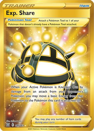 Exp. Share (Secret) 180/163 - SWSH05 Battle Styles Holofoil - Poke-Collect