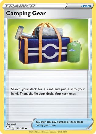 Camping Gear 122/163 - SWSH05 Battle Styles - Poke-Collect
