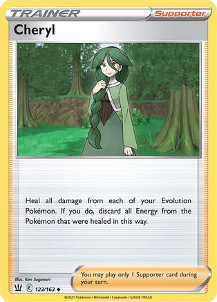 Cheryl 123/163 - SWSH05 Battle Styles - Poke-Collect