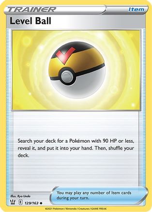 Level Ball 129/163 - SWSH05 Battle Styles Reverse Holofoil - Poke-Collect