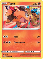Tepig 23/163 - Battle Styles Reverse Holofoil - Poke-Collect