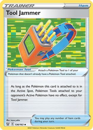 Tool Jammer 136/163 - Battle Styles Reverse Holofoil - Poke-Collect