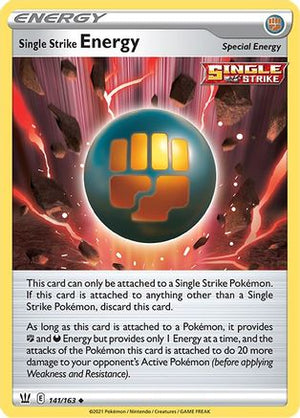 Single Strike Energy 141/163 - SWSH05 Battle Styles - Poke-Collect