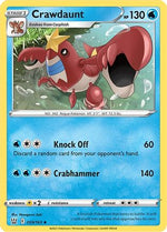 Crawdaunt 39/163 - SWSH05 Battle Styles Reverse Holofoil - Poke-Collect