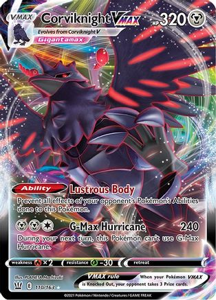 Corviknight VMAX 110/163 - SWSH05 Battle Styles Holofoil - Poke-Collect