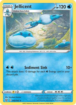 Jellicent 42/163 - SWSH05 Battle Styles - Poke-Collect