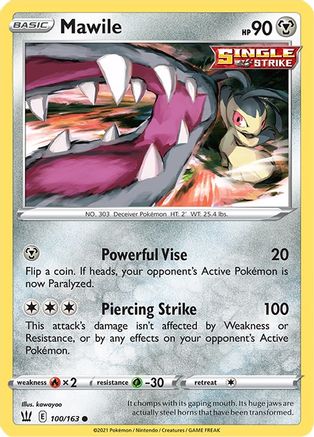 Mawile 100/163 - SWSH05 Battle Styles - Poke-Collect