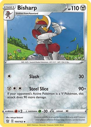 Bisharp 104/163 - SWSH05 Battle Styles - Poke-Collect
