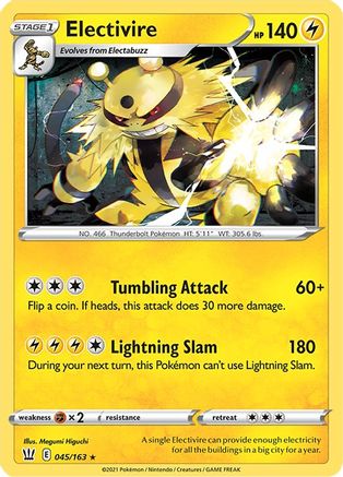 Electivire 45/163 - SWSH05 Battle Styles - Poke-Collect