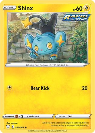 Shinx 46/163 - SWSH05 Battle Styles - Poke-Collect