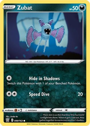 Zubat 89/163 - Battle Styles - Poke-Collect