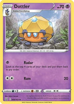 Dottler 64/163 - SWSH05 Battle Styles Reverse Holofoil - Poke-Collect