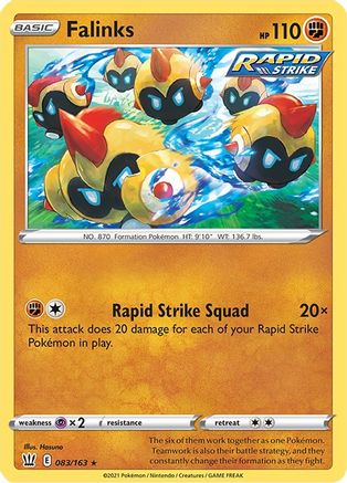 Falinks 83/163 - SWSH05 Battle Styles - Poke-Collect