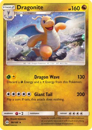 Dragonite - 96/149 (Cosmos Holo) 96 - Miscellaneous Cards & Products Holofoil - Poke-Collect